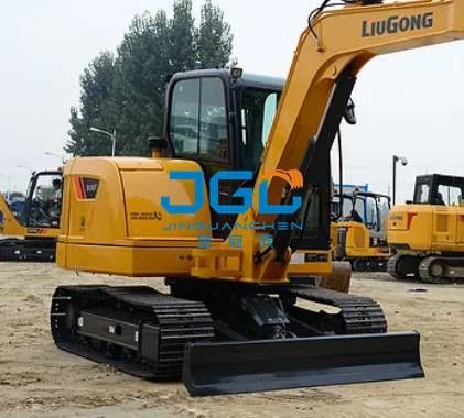 CLG906F máy đào trước và cửa sau đèn pha cánh tay bên kính chắn gió