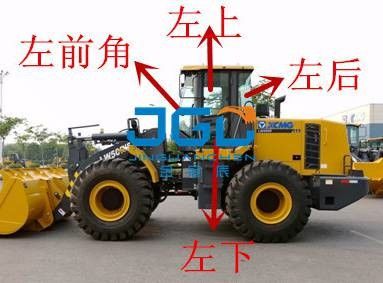 LW500 300F 600KV Loader Gear phía trước cửa sau cửa sổ trái và phải kính chắn gió góc kính