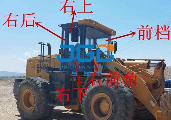 ZL50C 50D 50E Máy Xúc Bánh Trước Bánh Sau Bên Trái Và Bên Phải Cửa Sổ Góc Bên Xe Nâng Kính Cường Lực