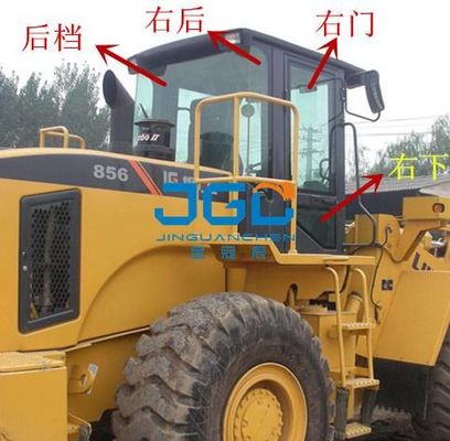 LG856 Loader Dừng trước Dừng phía sau Cửa sổ bên trái và bên phải Kính chắn gió góc kính