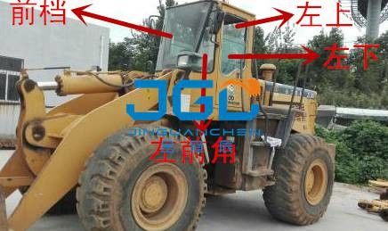 ZL50F 30F Loader trái và phải Cửa và cửa sổ phía trước và phía sau kính chắn gió