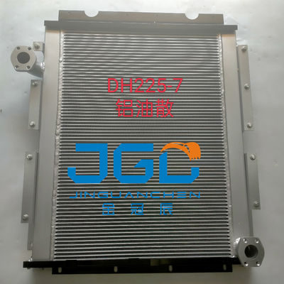 Doosan Daewoo Excavator Radiator DH225-7 DH215-7 DH215-9 DH225-9 DH220-9E Năng lượng mặt trời 225LC-V Máy làm mát dầu 13G22000