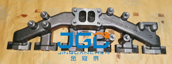PC200-6 6D95 Các bộ phận động cơ diesel Khối khí thải ngắn 6207-11-5190