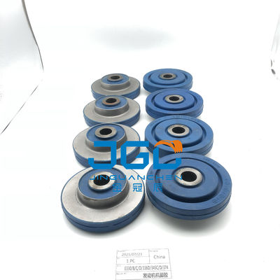 Phụ kiện để gắn máy đào E330b E330c E330d E336D E345c E345D E374 Đệm động cơ màu xanh