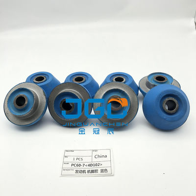 Máy đào PC60-7 Đệm hỗ trợ động cơ diesel cho 4D102 Đệm động cơ