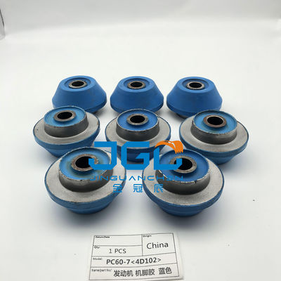 Máy đào PC60-7 Đệm hỗ trợ động cơ diesel cho 4D102 Đệm động cơ