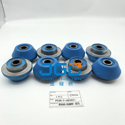 Máy đào PC60-7 Đệm hỗ trợ động cơ diesel cho 4D102 Đệm động cơ