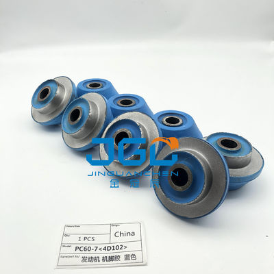 Máy đào PC60-7 Đệm hỗ trợ động cơ diesel cho 4D102 Đệm động cơ