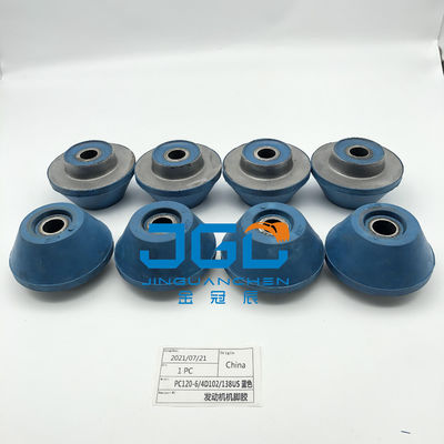 Máy động cơ chất lượng cao lắp đặt hệ thống động cơ phụ tùng lắp đặt gốm gối chân đệm cho PC120-6 4D120 PC138US Excavato