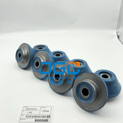Máy động cơ chất lượng cao lắp đặt hệ thống động cơ phụ tùng lắp đặt gốm gối chân đệm cho PC120-6 4D120 PC138US Excavato