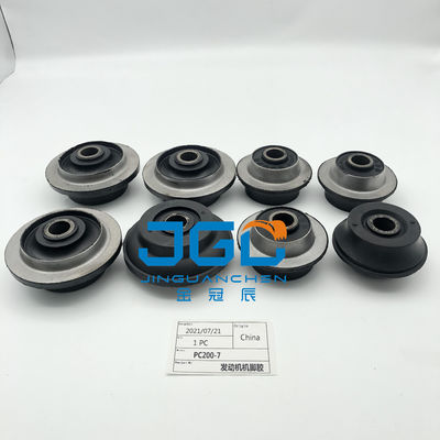 Bộ phận máy đào sau khi thị trường Trung Quốc Nhà máy hỗ trợ nhà máy PC200-7 PC220-7 Đặt đệm động cơ cho Komatsu