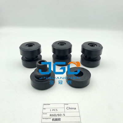 Các bộ phận động cơ chất lượng cao Các bộ đệm cao su R60-5 Máy đào Đệm cao su