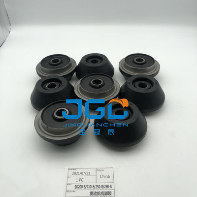 SK200-8 210-8,250-8,260-8 Goma Mount YN02P01095P1 J05E Máy đệm cao su SK200 Máy gắn cao su