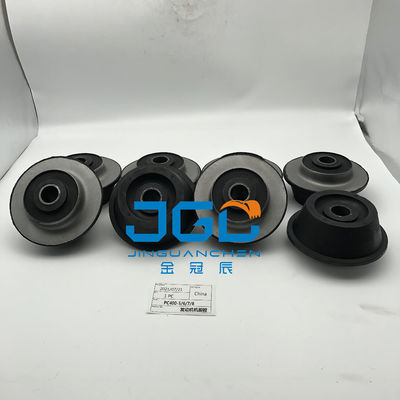 Cung cấp nhiều loại / kích thước cao su linh hoạt gắn máy bộ phận máy đào đệm động cơ cho PC400-5-6-7-8