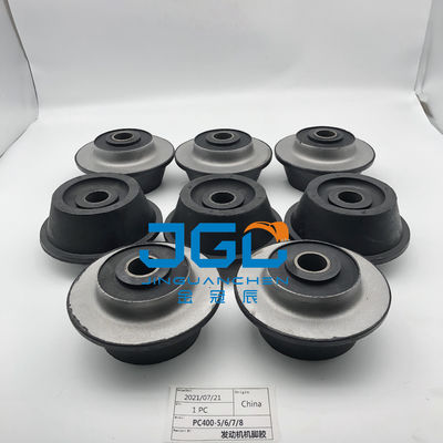 Cung cấp nhiều loại / kích thước cao su linh hoạt gắn máy bộ phận máy đào đệm động cơ cho PC400-5-6-7-8