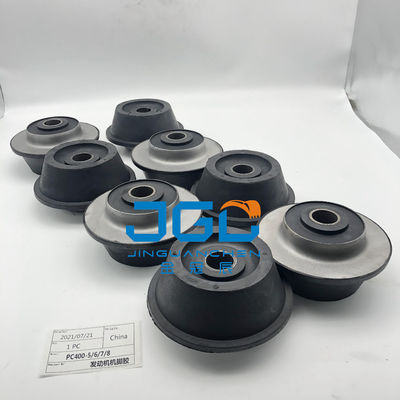 Cung cấp nhiều loại / kích thước cao su linh hoạt gắn máy bộ phận máy đào đệm động cơ cho PC400-5-6-7-8