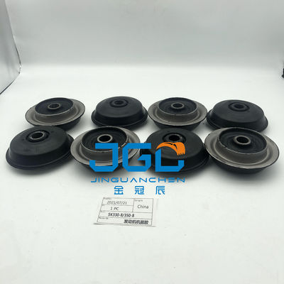 Động cơ khoan SK 330-8 350-8 Nắp đệm cao su 6D102 Động cơ gắn cao su