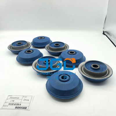 Động cơ khoan SK 330-8 350-8 Nắp đệm cao su 6D102 Động cơ gắn cao su