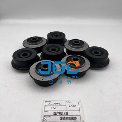 Động cơ lắp đặt hệ thống động cơ phụ tùng cao su đệm chân đấm cho máy gia dụng 17mm