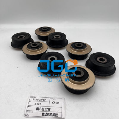Động cơ lắp đặt hệ thống động cơ phụ tùng cao su đệm chân đấm cho máy gia dụng 17mm