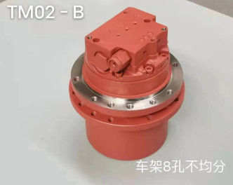Động cơ du lịch TM02 GM02 Final Drive Assy Planetary Gear Speed Reducer Motor Gearbox Reducer cho vỏ máy đào