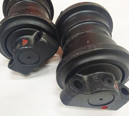 PC20 PC40 PC60 PC100 PC200 Mini Excavator Track Rollers HRC52-58 Độ sâu 8mm-12mm Track Bottom Roller Lower Track Roller