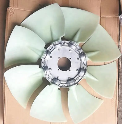 Lưỡi quạt 14579495 Bộ phận máy đào EC210B D6E Lưỡi quạt động cơ kim loại