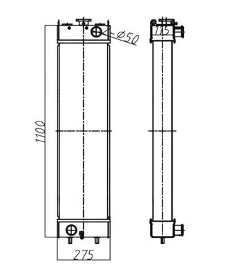 205-03-35151 Máy đào thủy lực HB215 HB205 HB205-1 HB215-1 Máy sưởi