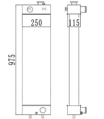 OEM 22B-03-12110 chất lượng PC128 PC138US-2 máy khoan
