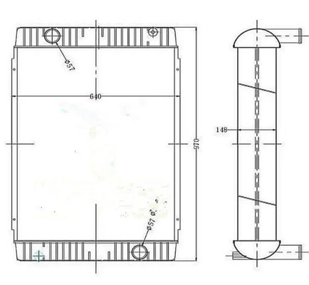Máy sưởi chất lượng cao 11110705 EC240B EC290B Cho máy đào