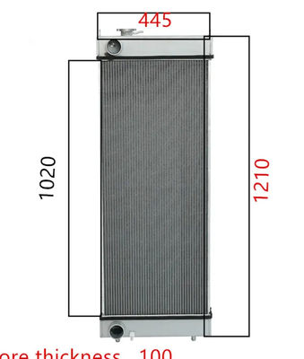 4429250 Máy đào ZAX300-3 ZAX330-3H ZAX330-3F ZAX330-5G Radiator