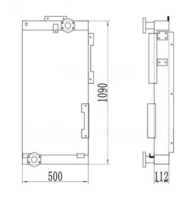 R225-9 R220-9 R210-9 R260-9 R220LC-9 R210LC-9 R260LC-9 Máy làm mát dầu 11Q6-40642 11Q6-40640 11Q6-40641 11Q6-40643 11Q6-40646 Đối với máy đào