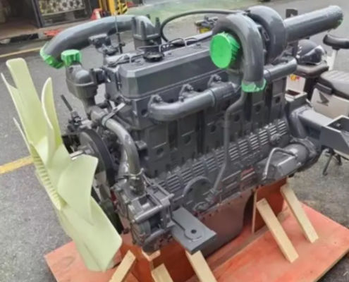 Doosan De12t Diesel Engine Assembly De12tis Excavator Engine Parts cho máy móc kỹ thuật