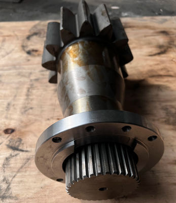 Các bộ phận máy móc xây dựng Cánh bánh xe cho ZX200-3 Excavator Swing Motor Shaft
