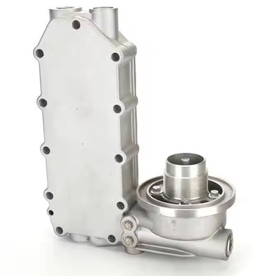 PC300-7 Phụ tùng động cơ diesel máy đào 6D114 Đầu lọc dầu bôi trơn Ghế bộ làm mát dầu Nắp két nước 3934159