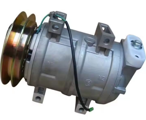 Máy nén điều hòa không khí 506211-6571 Cho máy đào EX200LC-5 EX200-5 DKS15CH Động cơ 24V