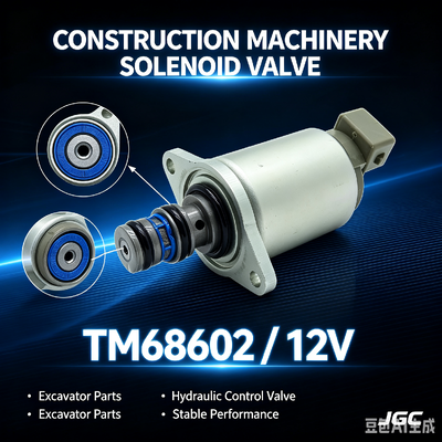 Phụ tùng máy xúc TM68602 Van điện từ 12V