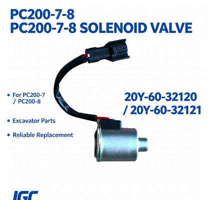 20Y-60-32120 20Y-60-32121Phần máy xây dựng PC200-7-8 Máy đào van điện tử