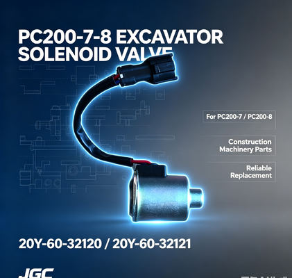 20Y-60-32120 20Y-60-32121Phần máy xây dựng PC200-7-8 Máy đào van điện tử