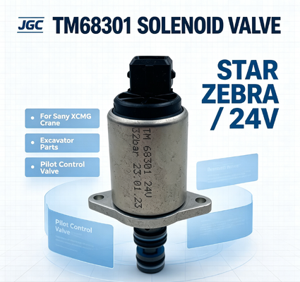 STAR ZEBRA TM68301 Phân bộ máy đào New Thomas Pilot Proportional Solenoid Valve cho Sany XCMG Crane 24V cho ngành bán lẻ