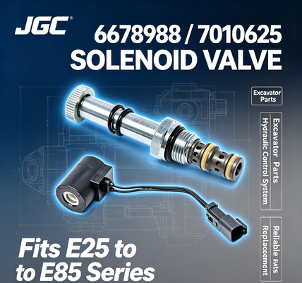 Van điện từ 6678988 7010625 cho máy xúc E25 E26 E27 E27Z E32 E32i E34 E35 E35i E35Z E37 E42 E45 E50 E55 E85