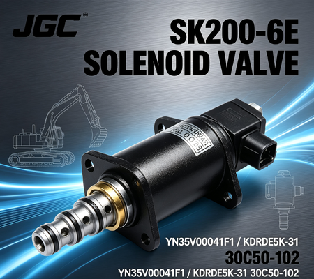 Máy khai quật van điện tử SK200-6E YN35V00041F1 KDRDE5K-31 30C50-102