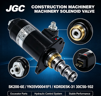 Máy khai quật van điện tử SK200-6E YN35V00041F1 KDRDE5K-31 30C50-102