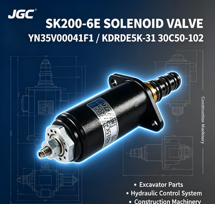 Máy khai quật van điện tử SK200-6E YN35V00041F1 KDRDE5K-31 30C50-102