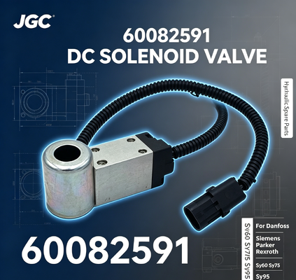 60082591 Phụ tùng phụ tùng thủy lực Cửa sổ điện điện tử DC cho danfoss parker Rexroth Sy60 Sy75 Sy95