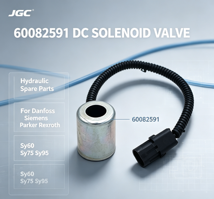 60082591 Phụ tùng phụ tùng thủy lực Cửa sổ điện điện tử DC cho danfoss parker Rexroth Sy60 Sy75 Sy95