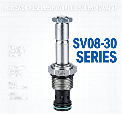 Van điện từ thủy lực dạng cartridge ren SV08-30 Series