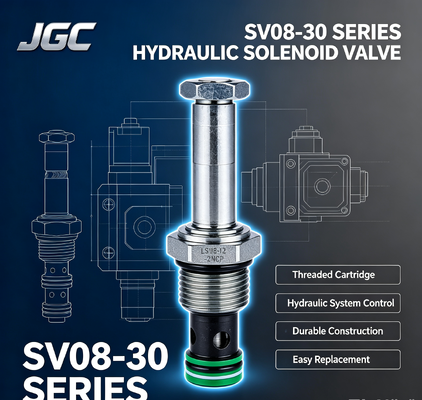 Van điện từ thủy lực dạng cartridge ren SV08-30 Series