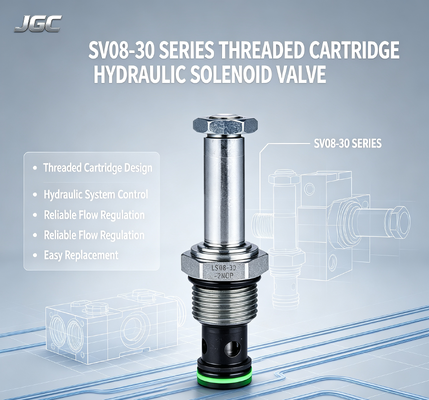 Van điện từ thủy lực dạng cartridge ren SV08-30 Series
