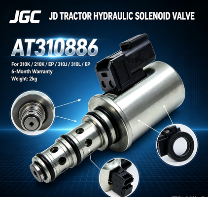AT310586 van điện lực thủy lực mới cho các bộ phận máy kéo JD 310K/210K/EP/310J/310L/EP 6 tháng bảo hành 2kg